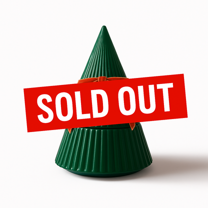 Frosted Juniper Christmas Tree Candle