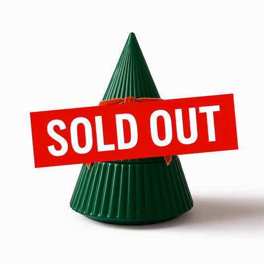 Frosted Juniper Christmas Tree Candle